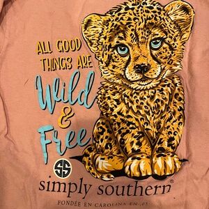 Girls group of long sleeve tees